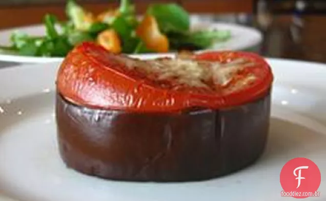 Berinjela Tomate Assar