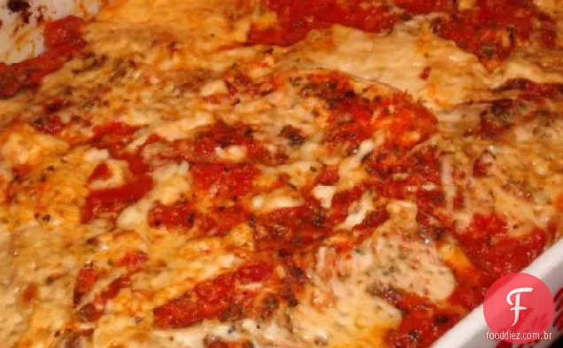 Berinjela Com Baixo Teor De Carboidratos (Beringela) Parmesão