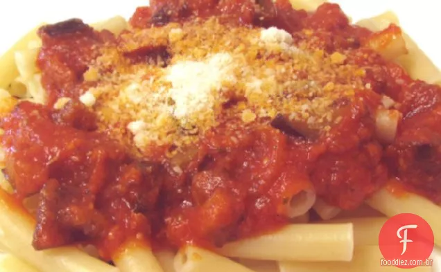 Penne Com Berinjela (Beringela)
