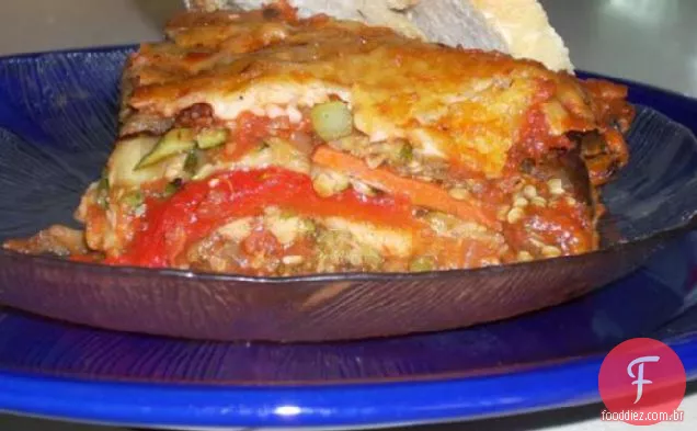 Lasanha Vegetal Assada