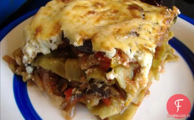 Baigan Choka (Berinjela Assada (Beringela)