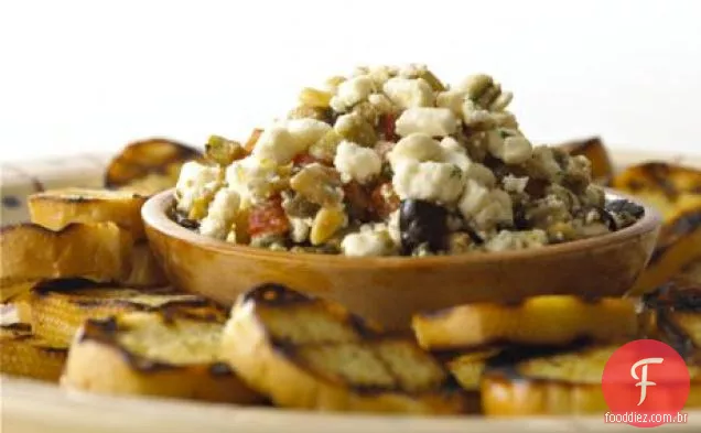 Alouette Esfarelado Feta Mediterrâneo Caponata