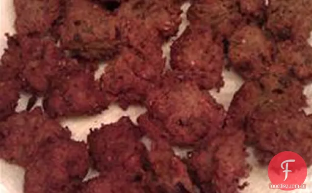 Bolas De Berinjela Fritas Italianas