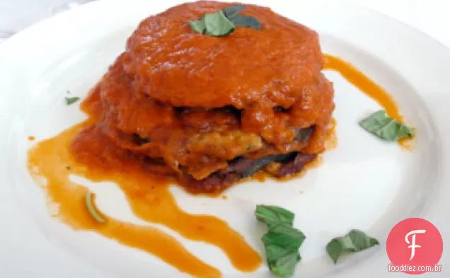 Berinjela Parmigiana sem a Parmigiana!