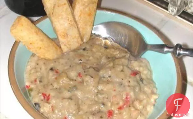 Baba Ganoujh (Salada De Berinjela Com Tehina)