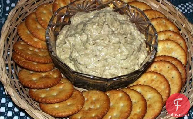 Zahluk (puré de berinjela Tunesiano e Marroquino (propagação))