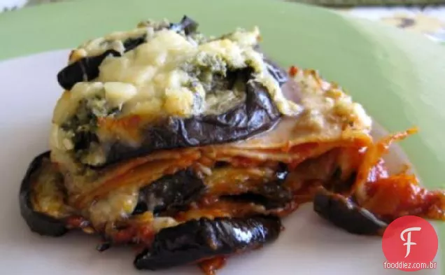 Lasanha De Berinjela Vegetariana