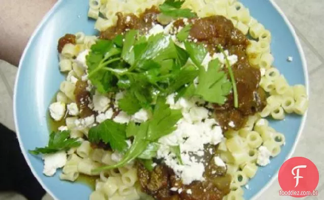 Ensopado de carne e berinjela (versão em Grego-Crock Pot)