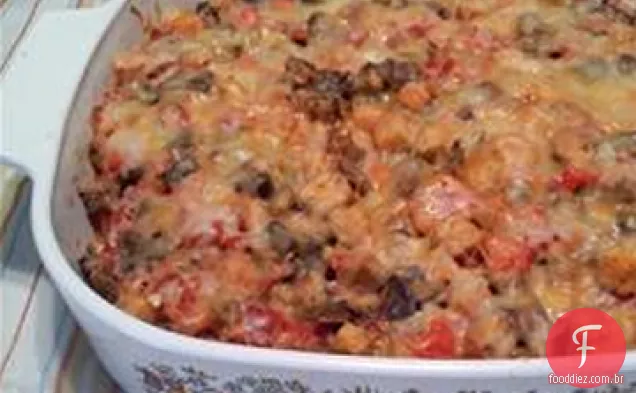 Caçarola De Berinjela De Queijo