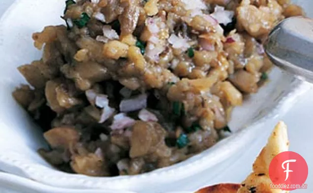 Salada De Berinjela Assada