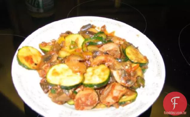 Ratatouille Com Salsicha Italiana