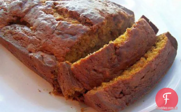 Pão De Abóbora De Baixa Caloria!
