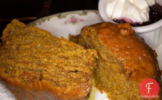 Muffins De Abóbora Com Cobertura De Crumble (G / F)