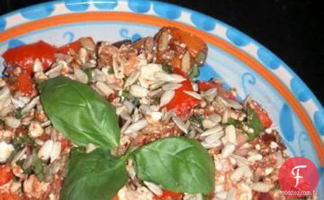 Salada De Abóbora Assada E Queijo Feta