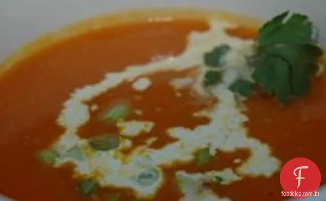 Sopa de abóbora a maneira mais fácil