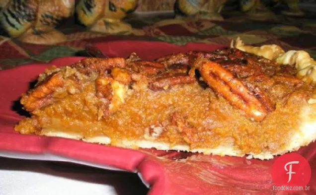 Torta De Noz-Pecã De Abóbora