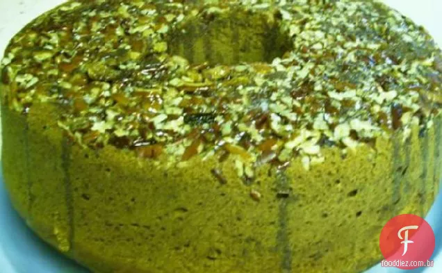 Bolo De Rum De Noz-Pecã De Abóbora