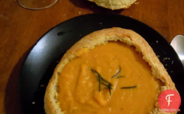 Sopa De Abóbora E Batata Doce