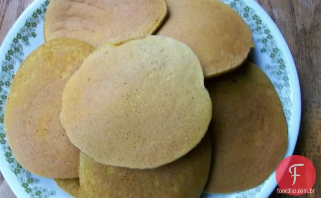 O melhor bom para você panquecas de abóbora de trigo integral!