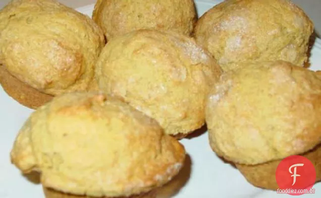 Muffins De Abóbora Leve