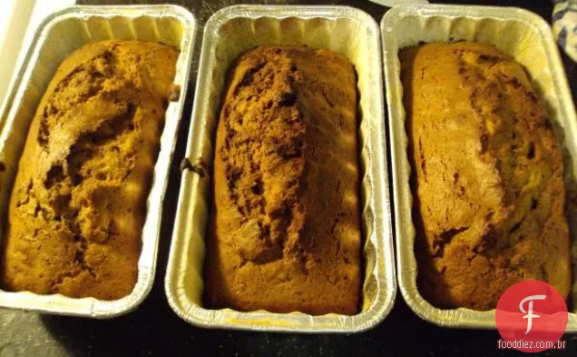 Pão De Abobrinha De Pêra