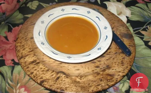 Sopa De Abóbora Fácil