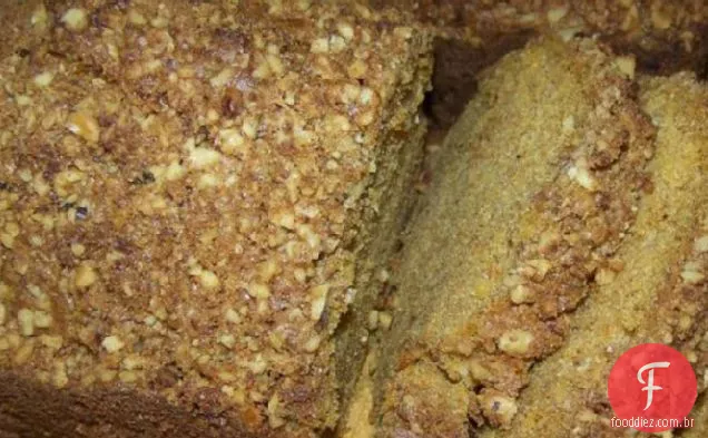 Pão de abóbora Streusel de Mimi