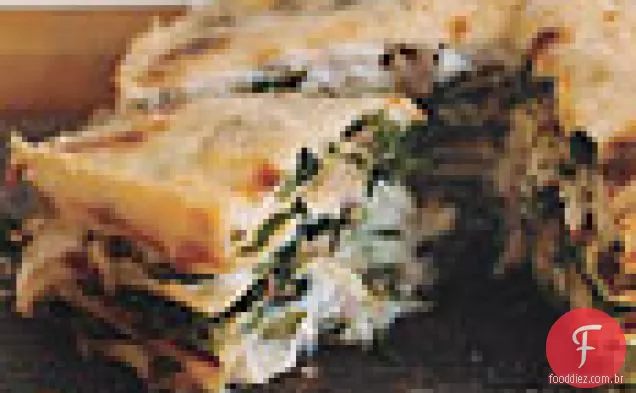 Salsicha e brócolis Rabe Torta