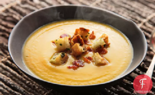 Sopa De Abóbora Assada