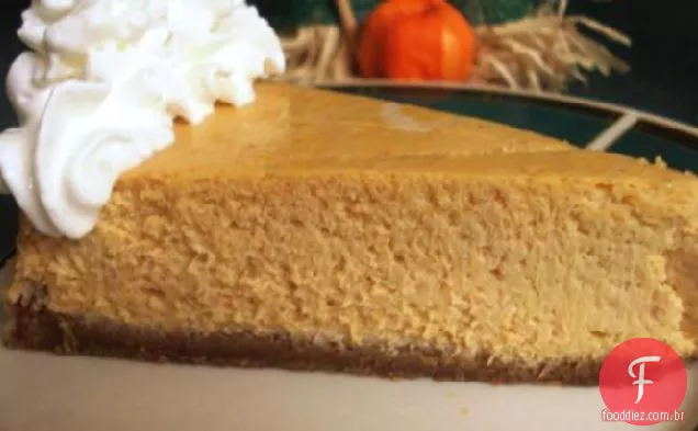 Cheesecake De Abóbora Da Colheita