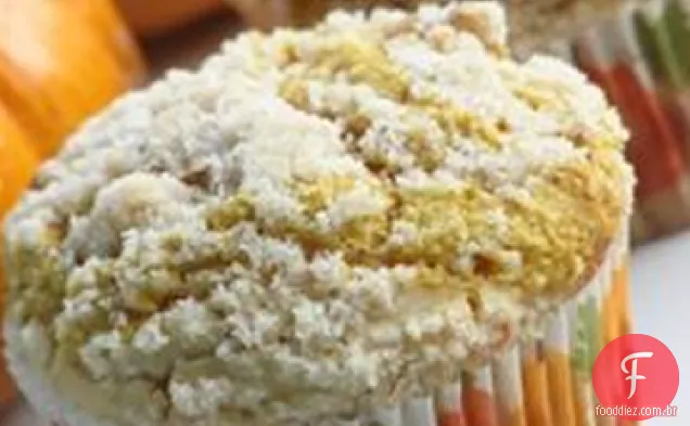 Muffins De Abóbora Recheados Com Cream Cheese