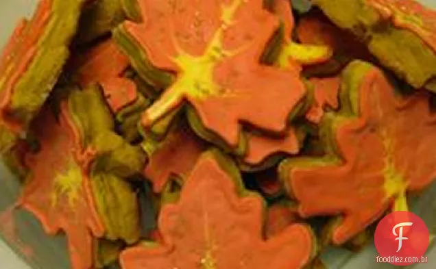Abóbora Roll-Out Cookies