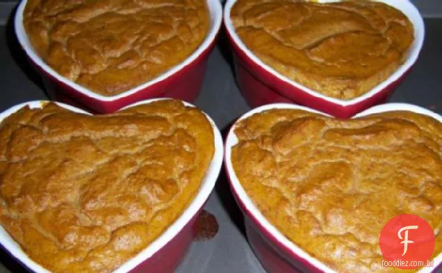 Torta De Abóbora Sem Crosta Leve