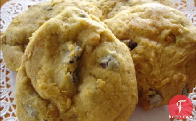 Biscoitos De Chocolate Com Abóbora