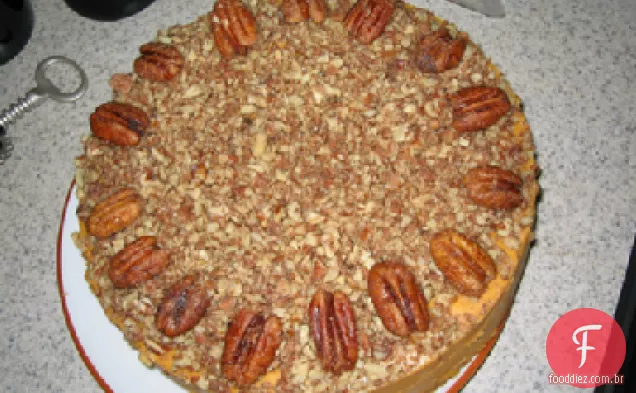 Cheesecake De Redemoinho De Abóbora