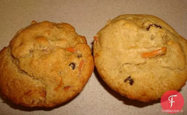 Sem Açúcar Adicionado Muffins De Queijo Creme De Abóbora