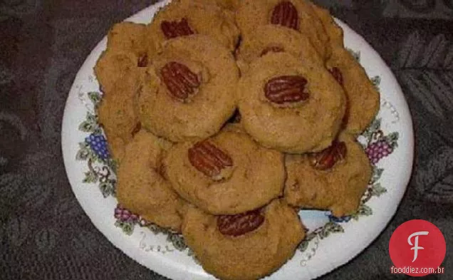 Colher Biscoitos De Abóbora
