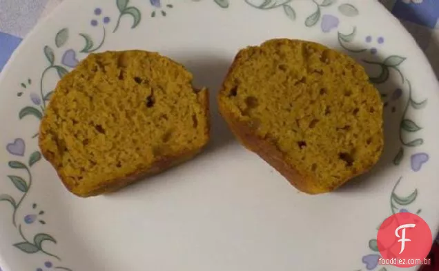 Muffins de batata doce (ou abóbora) de outono