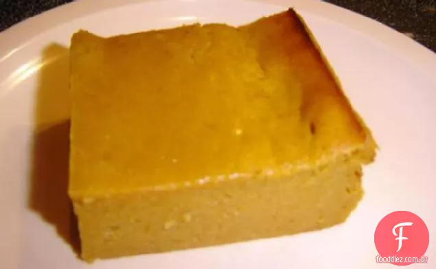 Abóbora Pudim Quadrados