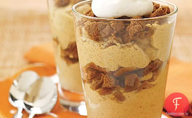 Pumpkin-Maple Mousse Parfaits
