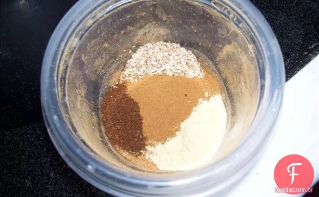Abóbora e passas Crumble Tart