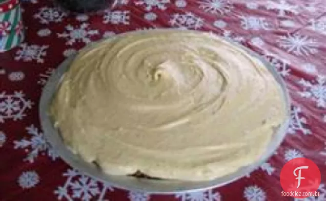 Torta De Abóbora Com Sorvete Congelado