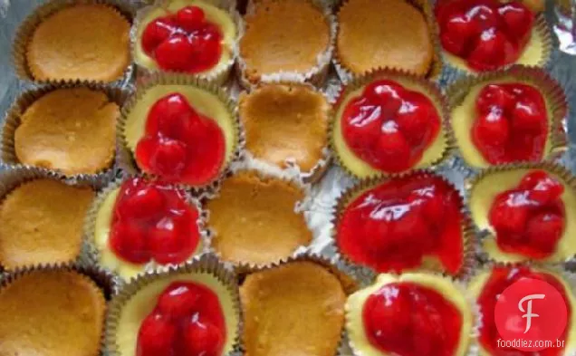 Mini Cheesecakes De Abóbora