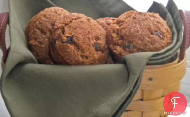 Muffins De Chocolate Com Abóbora