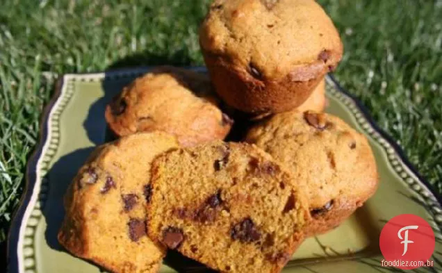 Muffins De Chocolate Com Abóbora