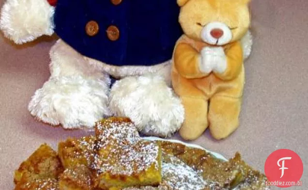Biscoitos de abóbora da babá com cobertura de Maple Penuche