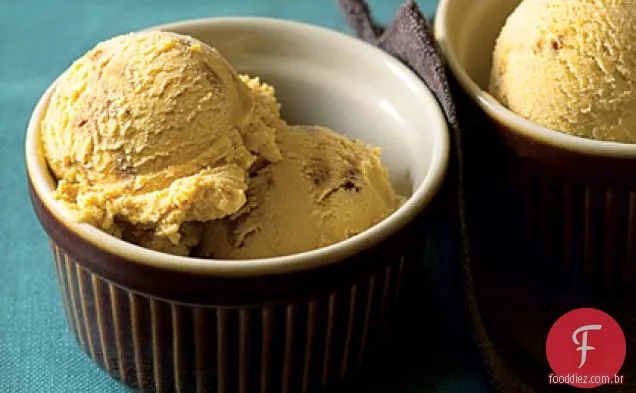 Pumpkin Gingersnap Ice Cream