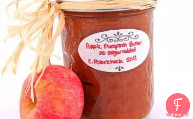 Crock Pot Apple Pumpkin Butter (Sem Adição De Açúcar)