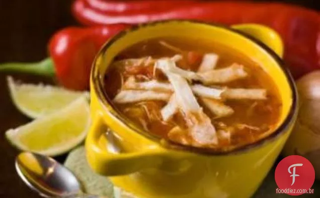 Sopa De Tortilla Vegetariana