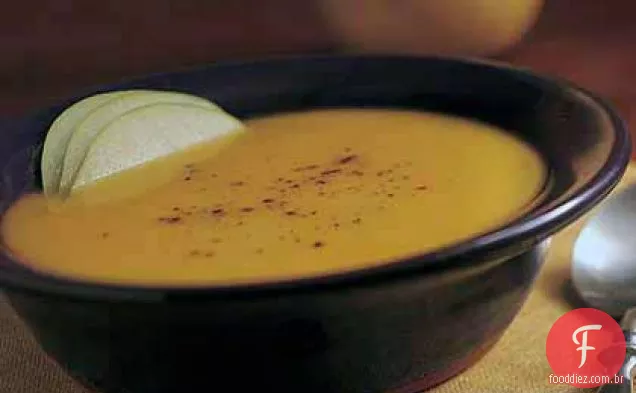 Couried Squash-and-Pear Bisque